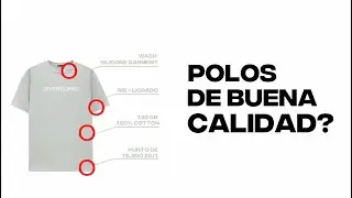 COMO RECONOCER UN POLO O CAMISETA DE CALIDAD?