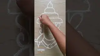 vitthal rangoli #shorts #youtubeshorts #rangoli #ekadashi #shortvideo #subscribe  #viral#pandharpur