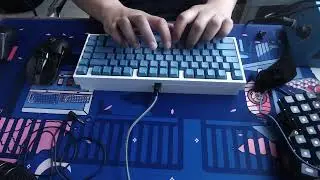 Hex 4b with Gateron Ink Black Sound Test (no foam)