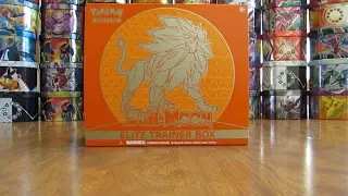 Pokemon Sun and Moon Elite Trainer Box Opening