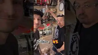ZILDJIAN VS ZILDJIAN : K Custom Dark vs K Sweet 19&rdquo; Crash Cymbals! Vote in the comments! #Cymbals
