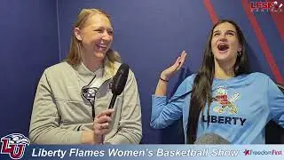 Liberty Women's Basketball Show with Bella Smuda, Katie Mattera & Carey Green (3-20-25)