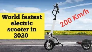 Top 5 fastest electric scooter | World fastest electric scooter in 2021