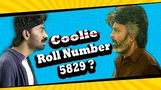 Rajini Coolie Movie Scene Spoof in Chemistry Lab | Tamil Comedy