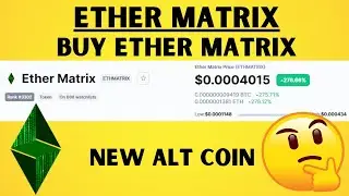 How to Buy Ether Matrix crypto/ Token in PancakeSwap | ETHMATRIX coin