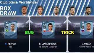How To Get Thunder Black Ball in Club Stars: Worldwide Box Draw || Pes 2021 Mobile