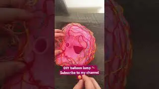 DIY #ballonlamp Ballon Lamp Great activity for kids! #diy #diycrafts #funactivitiesforkids