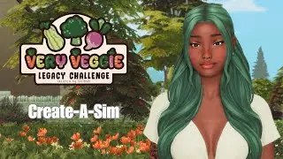 Creating the Founder 🥦| Very Veggie Legacy Challenge | The Sims 4 CAS