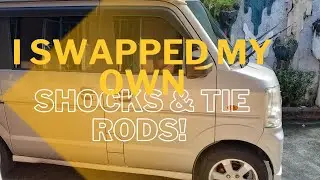 Replacing Shock Absorbers and Tie Rod Ends on My Suzuki Kei Van (DA64W) 