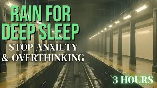 Rain in an Empty Train Station &bull; Relax, Sleep, and Cure Anxiety #0017