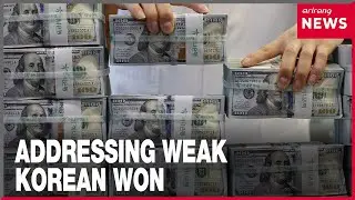 KRW stays weak against USD pushing gov't to roll out measures on daily basis