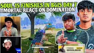 S8UL Shocked By iQOOSouL Domination in BGIS ✅ Joker Solo 7 Finishes 🔥 Mortal Impressed By Goblin