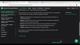 Hackathon project | Physical AI and Humanoid Robotics 