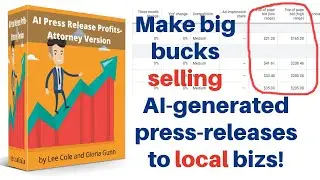 AI Press Release Profits Attorney Version Review Bonus - Sell AI Generated Press Releases to Local