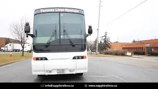 🎉 Party Bus 45-50 MCI3 | Party Bus Toronto | Sapphire Limousine 🎉