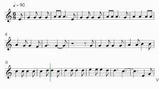 Hallelujah Leonard Cohen   Oboe Sheet Music