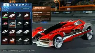 Clean Rocket League Combos. Artemis GXT