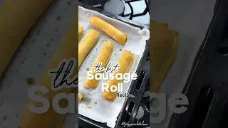 HOW TO MAKE  BAKERY SAUSAGE ROLLS AT HOME FROM SCRATCH #recipe #shortsfeed