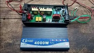 Power inverter CHANGI 12v/110v/ 4000w 👉🏽 ajuste da tensão de saida 110v ~ 127v