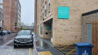 Walking into Mill Road Community Centre for PACT Coffee Morning