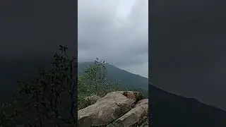Jarugumalai view point ,  #salem #hills #bikeride #rain #viewpoint #mountains #erode