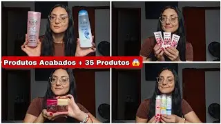 ✨ ACABEI 40 PRODUTOS! | Valeu a pena? Recompraria? | Produtos Acabados