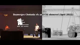 Boanerges Chokuda (CGI VFX showreel) 2022 Blender 3d