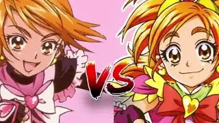 futari wa precure vs futari wa precure splash star |fanmade precure battles|