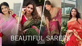 New Latest Saree design ideas for Girls and women || Party wear  saree designs || #saree #sarees