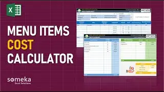 Food Cost Excel Template | Excel Template to Calculate Recipe Cost in a Minute!