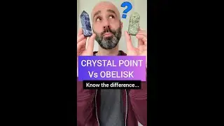 The SECRET To Identifying Crystal Points from Obelisks #crystalhealing