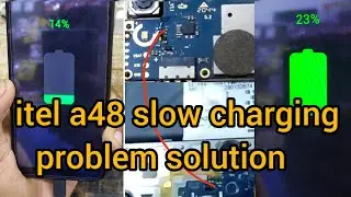 itel A48 charging slow problem solution//