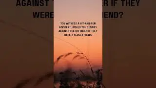 Tough one #moralstories #personal #personality #whatwouldyoudo #yes #game #whoareyou #deep #life