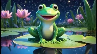 Five Little Frogs Counted the Stars | Nursery Rhymes for Kids & Baby Songs