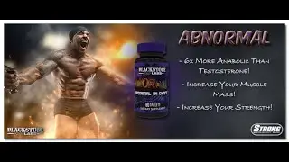 Blackstone Labs AbNORmal DHEA Blend BUILD MUSCLE FAST Abnormal by Choice