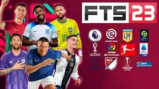 FTS Mod World Cup 2022 Android Offline (300mb) Latest Transfers 2023 & Kits 2023 | Best Graphics HD