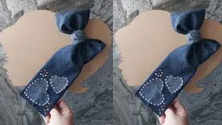 Mira como elaborar este lindo coletero de moda en tela imitación mezclilla/tutorial explicado aqui 👇