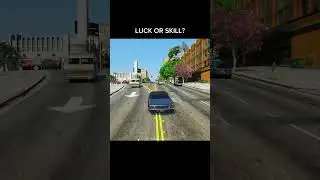 Skill or Luck?#gtav #gta5 #gtaviral #funny #gaming