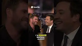 Hemsworth & Fallon's Hilarious Talk Show Game  You Won't Stop Laughing!