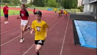 Hokej Uh. Ostroh- mladší žáci- letní příprava- speciální trénink běhu- Atletika Slovácko