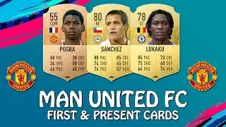FIFA 19 | MANCHESTER UNITED FC FIRST & PRESENT CARDS | w/ Pogba, Lukaku & Alexis Sanchez