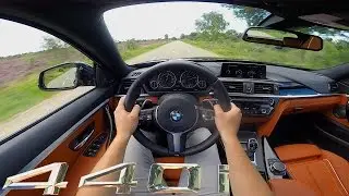 BMW 4 Series Gran Coupe 440i 2017 POV Test Drive Acceleration & Sound