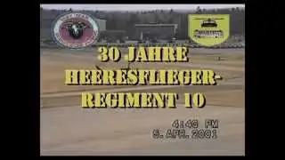 30 Jahre Heersfliegerregiment 10 Faßberg 2001, Bell UH-1D (mit Originalmusik)