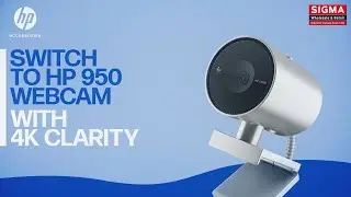 HP - HP 950 Webcam | 4K Clarity​