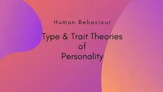 Trait, Type & Interactional Approaches of Personality | NCERT Syllabus