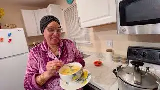 شوربة صحية ومتكاملة تصويبها فآخر لحظة فرمضان غتنفعك بزاااف😋#الزعبيلة كضغط اعليا😢😢
