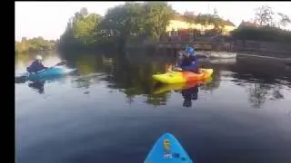 Andy Practising a Wet Exit