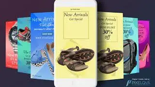 Instagram & Facebook Story Ads Design FE - SocioAds by Pixelova.com
