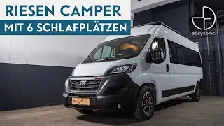 Ein Campervan für 6 Personen | Fiat Ducato