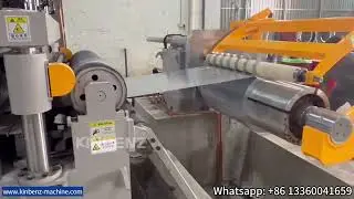 Watch How Kinbenz Slitting Line Turns Heavy Coils into Precision Strips with Fast & Flawless